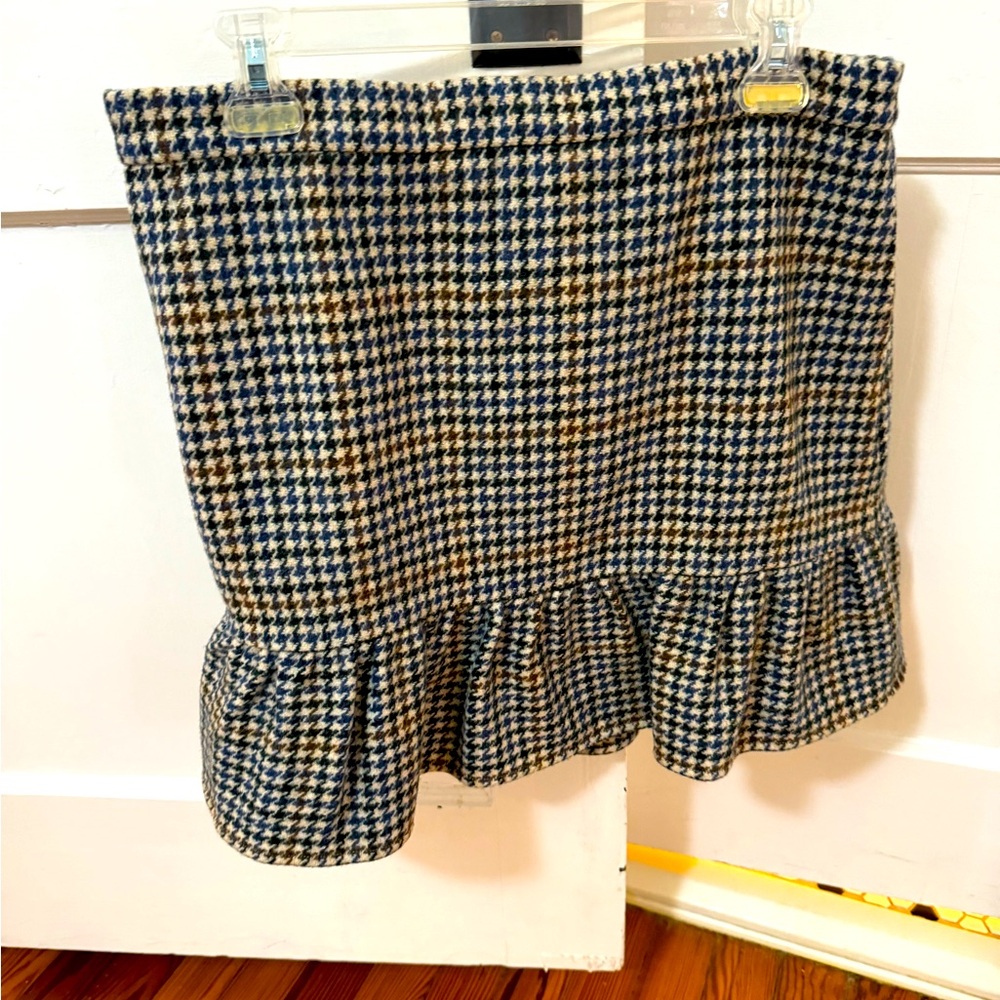 J Crew Herringbone Skirt